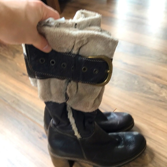 Italian Shoemakers Shoes - Italian Shoes Buckle Boots